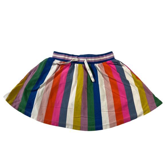 Mini Boden Rainbow Stripe Jersey Knit Skort Size 9-10Y Casual Vacation Preppy - Picture 1 of 10